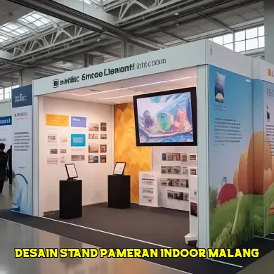 Desain Stand Pameran Indoor Malang
